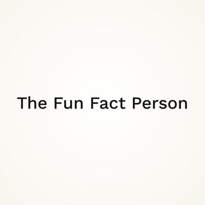 The Fun Fact Person