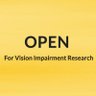 OPENVIResearch's profile picture. OPEN for Vision Impairment Research connects people with visual impairments & vision impairment researchers