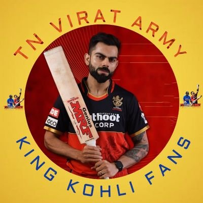 The Official Page Of 𝐓𝐍 𝐕𝐈𝐑𝐀𝐓 𝐀𝐑𝐌𝐘..

Dedicated to 𝐊𝐈𝐍𝐆 𝐎𝐅 𝐂𝐑𝐈𝐂𝐊𝐄𝐓
@imVKohli🇮🇳 |  #ICT💙 | #RCB❤️