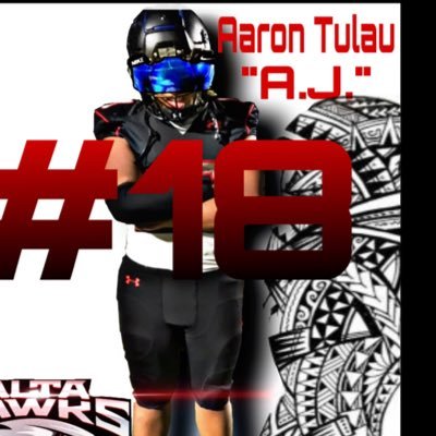 Alta High School 6’0 230 lbs c/o 2023 3.5 GPA Student Athlete Football FB/LB/DE 🇦🇸🇼🇸💯 Faith in God•Family•Culture “Tulau Strong”