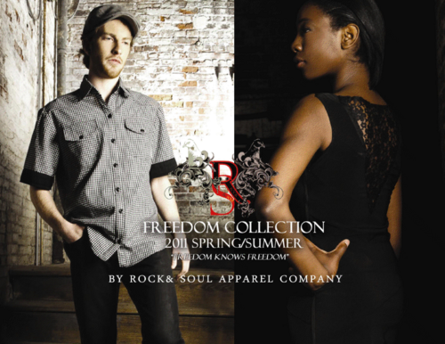 Rock & Soul Apparel Company represents the free spirited consumer, offering easy ready to-wear garments translucent to be worn from daytime to night.