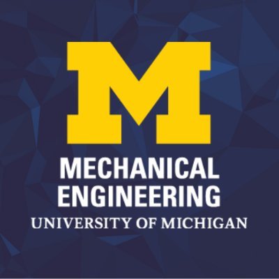 The official twitter for University of Michigan's Mechanical Engineering program