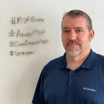 I'm an Azure MVP, Certified Azure Arch., and MCT that has been working in tech since my time in the military. I'm a veteran, speaker, father, and early adopter.