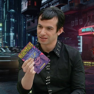 Cyberpunks who love and support Nathan Fielder. This count is run by hackers, cyborgs, androids, and dentists.