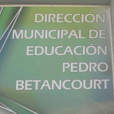 Dirección Mcpal Educación P.Betancourt Matanzas