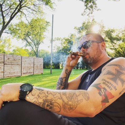 I'm just a regular guy who love smoking and drinking and rocking a some stories and having a good time I'm doing Real Cigar & liquor reviews.  There's no B.S no