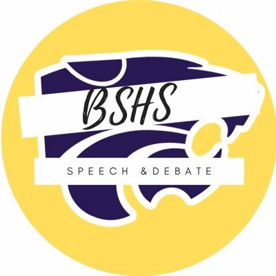 Official Twitter account for the Blue Springs High School Speech & Debate team! Follow for announcements, tournament updates, and other things!