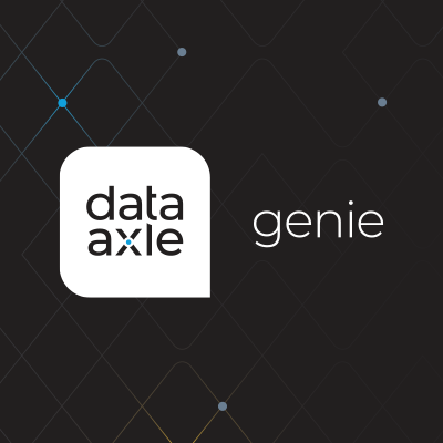 DataAxleGenie's profile picture. The easy-to-use online platform that gives you the power to leverage business and consumer data to find new prospects and earn new customers.