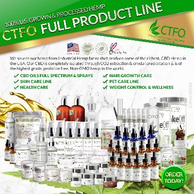 The best CBD on the market today! 3rd party lab tested, 60 day money back guarantee, and a patented bioavailable/hydrophilic formula!