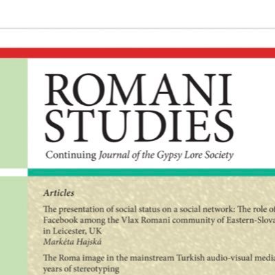 Twitter account for the academic journal Romani Studies (continuing Journal of the Gypsy Lore Society). Managed by @profcolinclark and the Editorial Board.