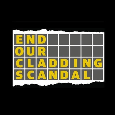 The official account for the #EndOurCladdingScandal campaign

👩🏽‍💻 Media requests: endourcladdingscandalmedia@gmail.com

 📥 endourcladdingscandal@gmail.com