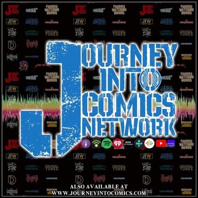 A Podcast Network where WE'RE NERDS!  Available on Apple Music, Podbean, Stitcher, Google Podcasts, and Spoitfy just search Journey Into Comics Network!!