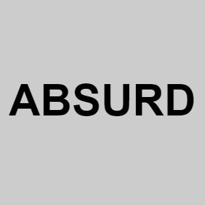 AbsurdWebsite's profile picture. We are creating absurd products. This is our art!