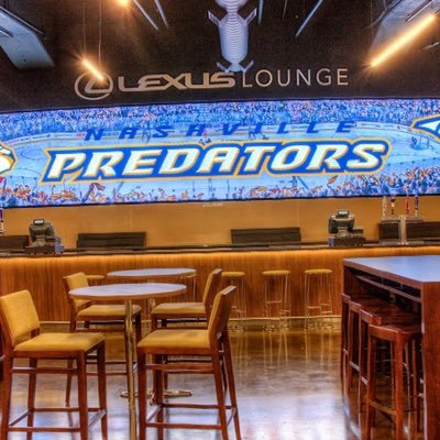 Lexus Lounge is a premier club located on Bridgestone Arena’s event level providing you with a behind the scenes feel, and all inclusive food and beverage.