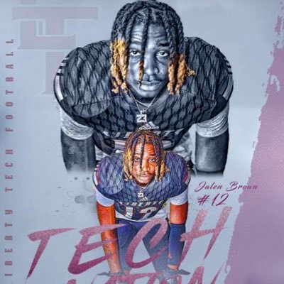 5’10 DB ⌚️|| C/0 2021 🎒|| liberty high 🕷 || student athlete 📚||Jackson, TN 🛩 GOD first 🙌🏾 Email: Jalenbrown824@gmail.com
