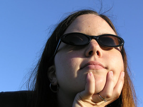 Wife to @lizzamay; mommy to @MsLeahBug; English teacher; proud bisexual; chorus singer; facebook addict; cat lover
