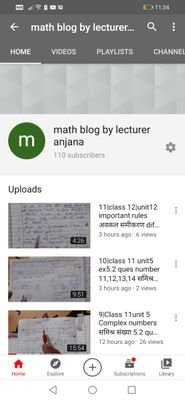 Anjana kalra 
Govt. Maths lecturer
YouTube bloger https://t.co/M2iC2pXEKg
Sgnr Rajasthan