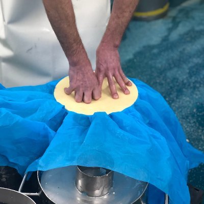 Blue Cheesecloth for Cheese & Straining Bags for Yoghurt - we produce them!