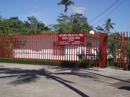 Notario Publico Tres, Nacajuca, Tabasco.