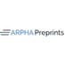 ARPHAPreprints (@ARPHAPreprints) Twitter profile photo
