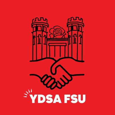 Student section of @demsocialists organizing students, workers, faculty and staff at Florida State University! A better world is possible 🌹 #TrySocialism