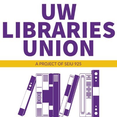 Union for University of Washington Libraries Professional Staff, Librarians, and UW Press staff - a project of SEIU 925. FB & IG:@UWLibUnion
