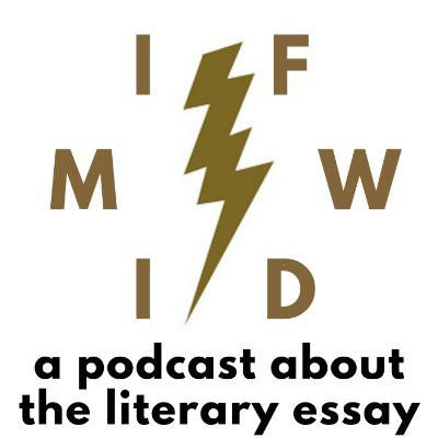 The first and only podcast about the literary essay, co-hosted by @elenavox and @jstgerma. Send us a voicemail: https://t.co/LEQxkNaTB5
