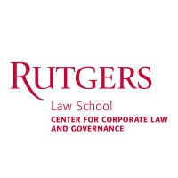 The Rutgers Center for Corporate Law & Governance(@RutgersCCLG) 's Twitter Profile Photo