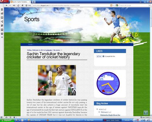 I am a simple person and i love sports. Actually i am a cricket player.