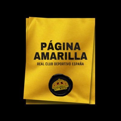 TODO sobre el Real Club Deportivo España. Únicamente para aficionados de corazón. Instagram: @paginamarilla