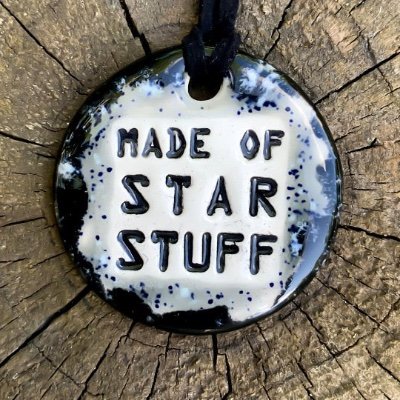 Surly-Ramics is handmade ceramic jewelry made by Amy Davis Roth. Inspired by science and nature.