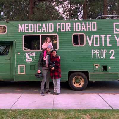 With the lives of 62,000+ uninsured Idahoans at stake, a tiny grassroots team hits the road in a 1977 RV to campaign for Medicaid expansion.