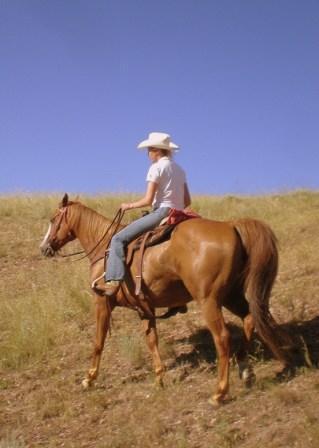 a gust of enthusiasm straight from the ranch