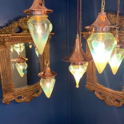 Rachel Ashby - MD Ashby Interiors - selling restored antique lighting. Winner of @theopaphitis #SBS