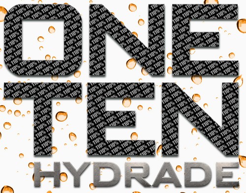 ONE TEN Hydrade is the Vitamin B colored, artificial dye free, electrolyte enhanced sports hydration drink that helps keep you living the active lifestyle!