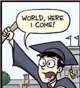 I used to be a grad student.  Now I make comics about grad students.