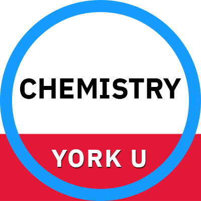 Official Twitter account for the Department of Chemistry at York University. Follow for recent news & events. Go Lions! 🦁#yorkuchem