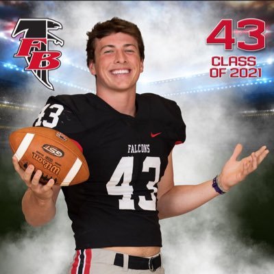 FBHS | c/o 2021 | 4.1 GPA | 23 ACT | 6’1” 215 | Track & Field | Shotput & Discus