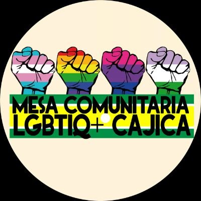 CajicaMesa's profile picture. Arte 🎨 Trabajo social 🫕 Formación 🗒️
DSR/ SSR 🏥  Incidencia política 🏳️‍⚧️🏳️‍🌈

#LeyIntegralTransYa🏳️‍⚧️

Conoce más 👇👇