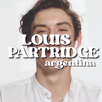 Primera y única fuente de información sobre el actor y modelo británico Louis Partridge en Argentina