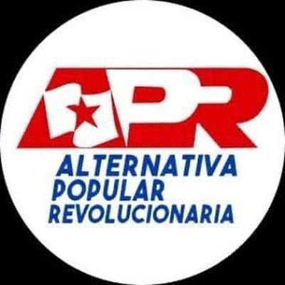 Cuenta de difusión sobre actividades de la #AlternativaPopularRevolucionaria

Votamos en la tarjeta del @PCV_Ve este #6D

Cuenta oficial 👉 @APR_Venezuela