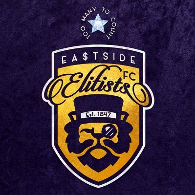 Eastside Elitists FC Est. 1847 - Dairy Cup League founding member - Winningest club in Utah history
