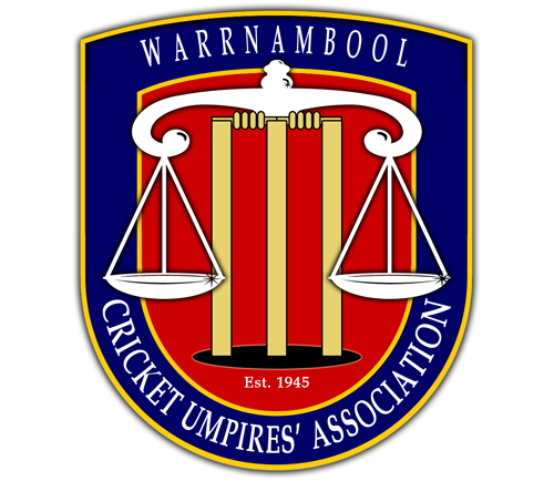 Members of the Warrnambool Cricket Umpires Association Inc. (est. 1945) officiate in all matches of the Warrnambool & District Cricket Associaiton.