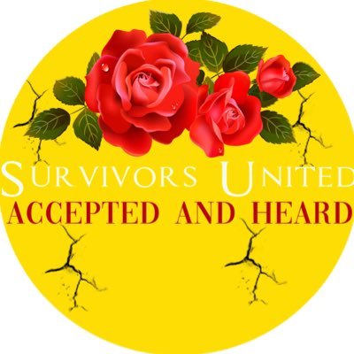 Survivors United Accepted and Heard. A club for survivors and allies of all forms of abuse to grow, learn and heal. Follow us on IG @Suah_uncc  💛❤️🤍