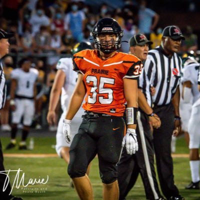 Cedar Rapids Prairie•2021•5’10•195•MLB/FB•Captain•all district•all conference•all metro