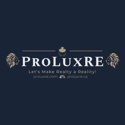 Guided by Passion. Driven by Results. Let's Make Realty a Reality! #ToRE #CdnRE #DurhamRE #Whitby #WhitbyRE #TorontoRE #RealEstate #TorontoRealEstate #ProLuxRE