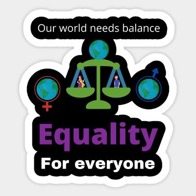 The world simply needs balance to work properly