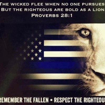 “The wicked flee when no man pursueth; but the righteous are bold as a lion.” -Proverbs 28:1