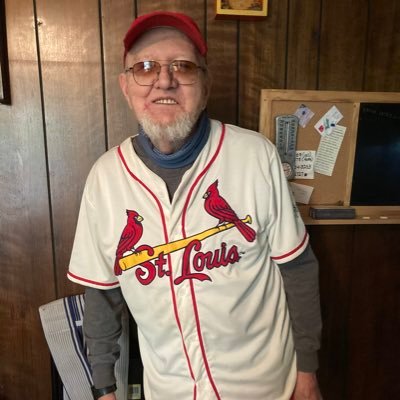 I’m the #1 Cardinal fan in Jonesboro Arkansas. I worked at the Jonesboro Sun newspaper for 43 years. Now I’m retired and live alone except for my dog Buddy.