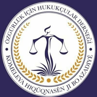 Özgürlük İçin Hukukçular Derneği Şırnak Temsilciliği kurumsal hesabıdır.
Hesabê fermî yê Komeleya Hiqûqnasên Ji bo Azadiyê ya Nûnertiya Şirnexê